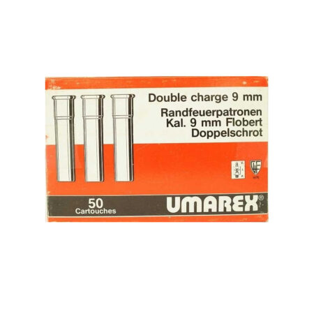 Umarex 9mm Rimfire (Flobert) #8 Shot Shotshell- Box of 50