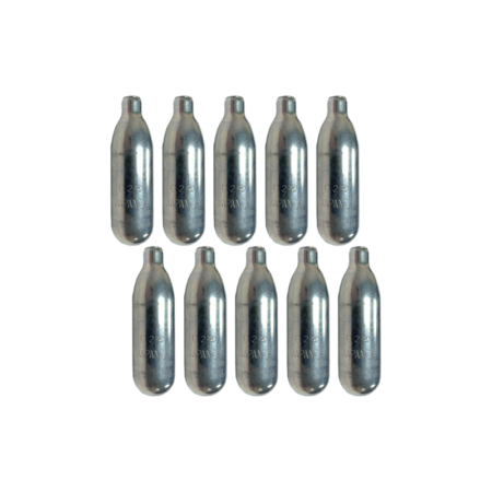 Byrna Technologies Byrna HD 8-Gram Co2 Cartridges + Oiler- Pack of 10