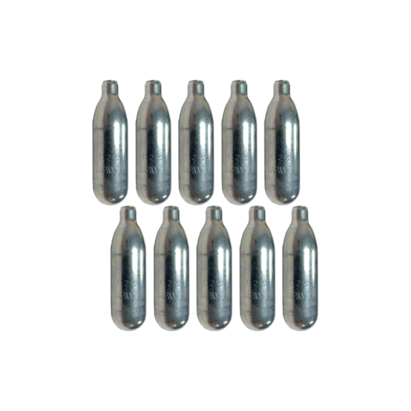 Byrna Technologies Byrna HD 8-Gram Co2 Cartridges + Oiler- Pack of 10