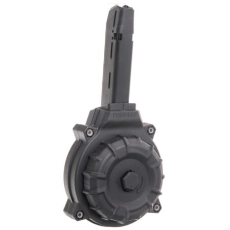 ProMag Glock G20 10mm Auto 50-Round Drum Magazine- Black Polymer