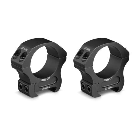 Vortex Pro 30mm Rifle Scope Rings- 1.00" Medium Height- Picatinny/Weaver- Matte Black