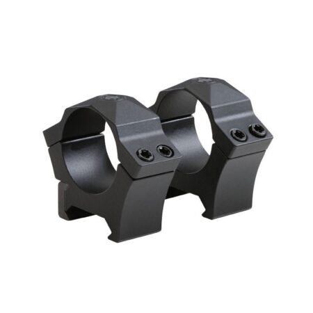 SIG SAUER ALPHA1 Hunting Scope Rings, 1" Medium, Steel, Complete Set- Black