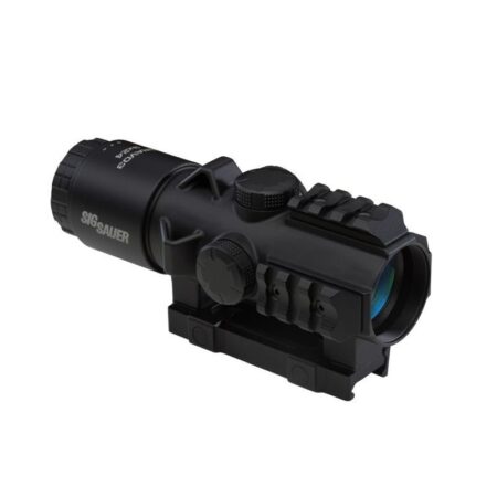 SIG SAUER BRAVO3 .300 Blackout, 3x24mm Horseshoe Dot Battle Sight, Illum. Reticle, 0.5 MOA, M1913- Black
