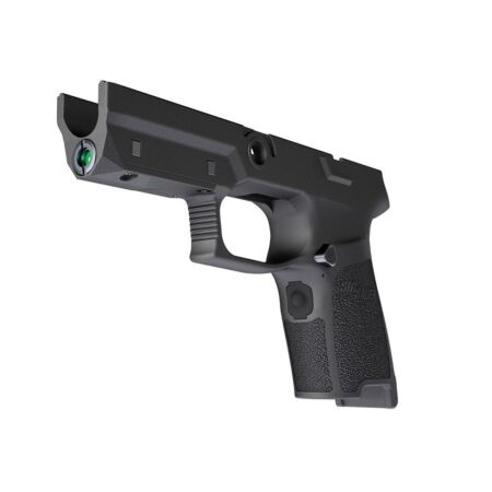 SIG SAUER LIMA5 P250/P320 GREEN Laser Grip Module Assembly, Compact, Medium, 9mm, .357 Sig, .40 S&W- Black