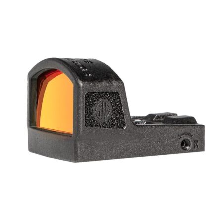 SIG SAUER ROMEO-ZERO-ELITE 1x24 Micro Reflex Sight, 2 MOA Red Dot/ 32 MOA Circle W/ Steel Shroud- Black