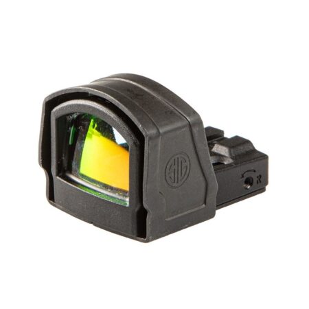SIG SAUER ROMEO-ZERO-ELITE 1x24  Micro Reflex Sight, 3 MOA Red Dot, W/ Steel Shroud- Black