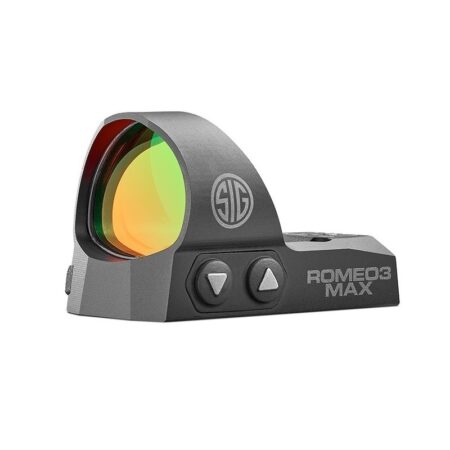 SIG SAUER ROMEO3MAX 1x30mm Reflex Sight 6 MOA Red Dot with Low Profile M1913 Riser- Black