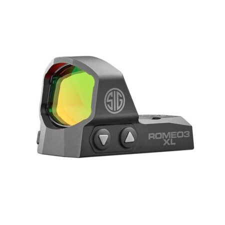 SIG SAUER ROMEO3XL 1x35mm Reflex Sight 6 MOA Red Dot with M1913 Riser- Black