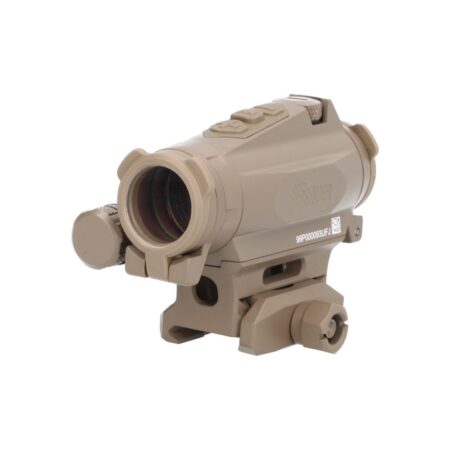 SIG SAUER ROMEO4XT-PRO 1x20mm Red Dot Sight w/ Hex Bolt Mount- 2 MOA Ballistic Circle Dot Reticle- FDE
