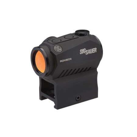 SIG SAUER ROMEO5 1x20mm Compact Red Dot Sight 2 MOA Green Predator Reticle with M1913 Mount- Black