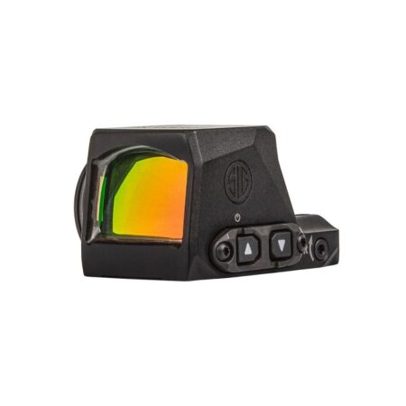 SIG SAUER ROMEO-X 1x24 Circle Dot Reflex Sight, Compact P365/RMSC Footprint- Black