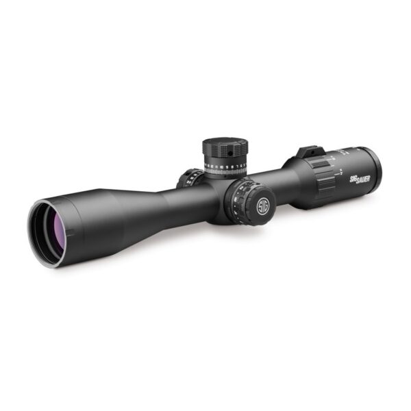 SIG SAUER TANGO4 4-16x44mm Tactical Rifle Scope 30mm Main Tube Illuminated MOA Milling Reticle- Black