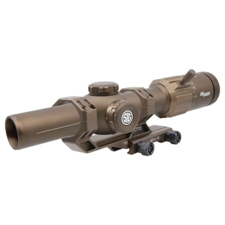 SIG SAUER Tango-MSR 1-6x24mm 30mm Main Tube BDC6 Reticle, 0.5 MOA W/ Mount- Coyote