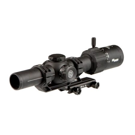 SIG SAUER Tango-MSR 1-8x24mm 30mm Tube MSR-BDC8 Reticle, 0.5 MOA, Cantilever Picatinny Mount- Black