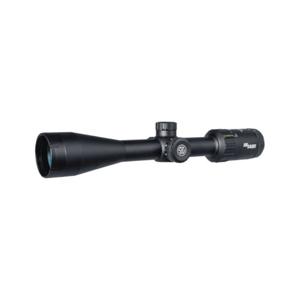 SIG SAUER WHISKEY3 3-9x40mm Hunting Rifle Scope 1" Main Tube, 0.25 MOA, QuadPlex Reticle- Black