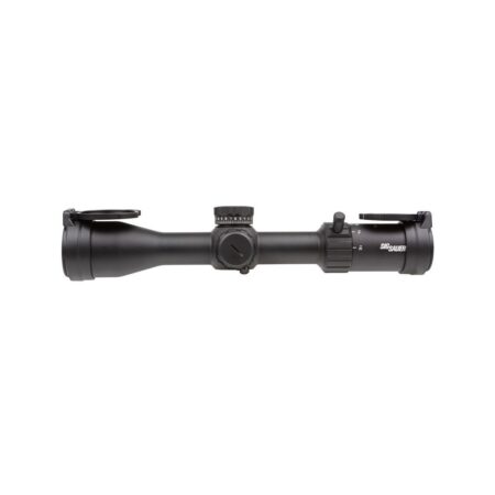 SIG SAUER WHISKEY4 3-12x44mm Hunting Rifle Scope 30mm Main Tube, BDC-1 Reticle, Zero Stop- Black