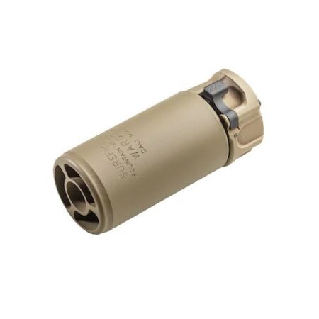 SureFire Warden Multi-Caliber Blast Regulator- FDE Cerakote