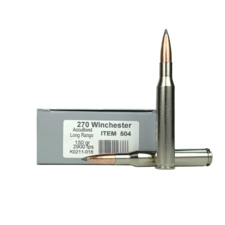 Underwood .270 Winchester 150 Gr. Nosler Accubond Long Range- Box of 20