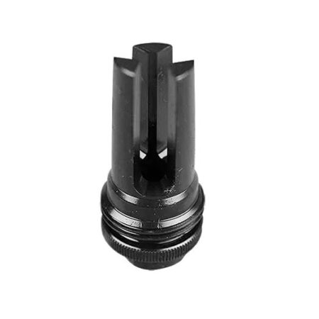 SilencerCo ASR 9mm Luger Flash Hider Suppressor Mount 1/2X36"- Steel Black