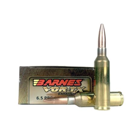 Barnes VOR-TX 6.5mm PRC 130 Gr. TSX Hollow Point Boat Tail- Lead-Free- Box of 20