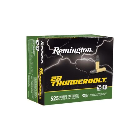 Remington Thunderbolt .22 Long Rifle 40 Gr. Lead Round Nose- Box of 525
