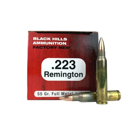 Black Hills .223 Remington 55 Gr. Full Metal Jacket- Box of 50