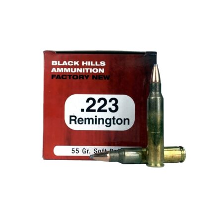 Black Hills .223 Remington 55 Gr. Soft Point- Box of 50