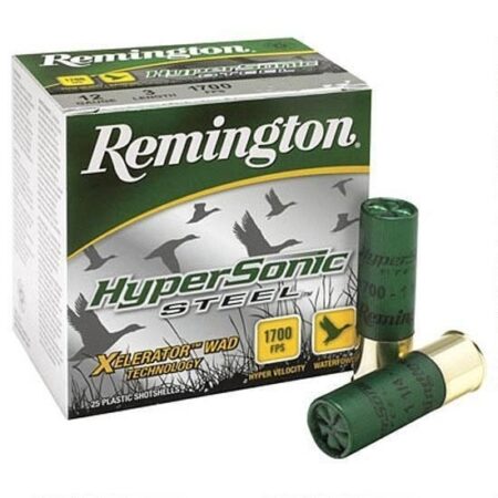 Remington HyperSonic Steel 12 Gauge 3-1/2" 1-3/8 oz BB Steel Shot- Box of 25