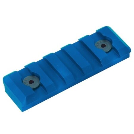 Timber Creek M-LOK Picatinny Rail Section 5-Slot- Anodized Blue