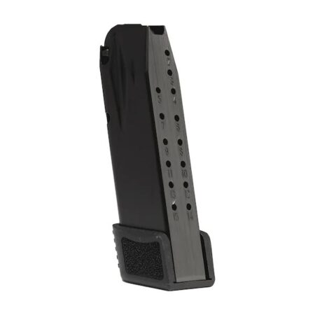 Century Arms Canik TP9 Elite 9mm Luger 15-Round  Sub-Compact Magazine  W/ Grip Extension- Steel Black