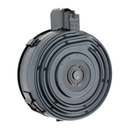 Century Arms Romanian AK-47 7.62x39mm 75-Round Drum Magazine- Black