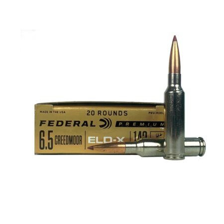 Federal Premium 6.5mm Creedmoor 143 Gr. Hornady ELD-X Polymer Tip- Box of 20