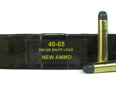 PCI .40-65 Winchester 260 Gr. Round Nose Flat Point Lead- Box of 20