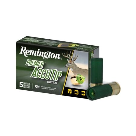 Remington Premier 12 Gauge 2-3/4" 385 Gr. AccuTip Sabot Slug- Box of 5