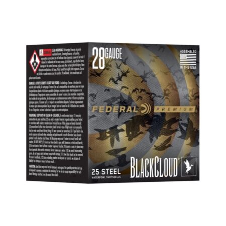 Federal Premium Black Cloud 28 Gauge 3" 3/4 oz #3 Non-Toxic FlightStopper Steel Shot- Box of 25