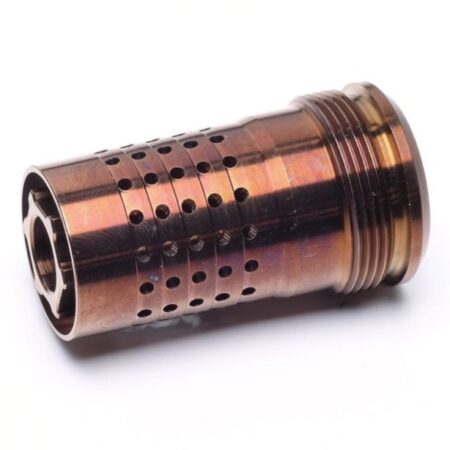 Q Cherry Bomb 7.62x51mm Muzzle Brake 1/2x28" Thread- Steel Copper Finish