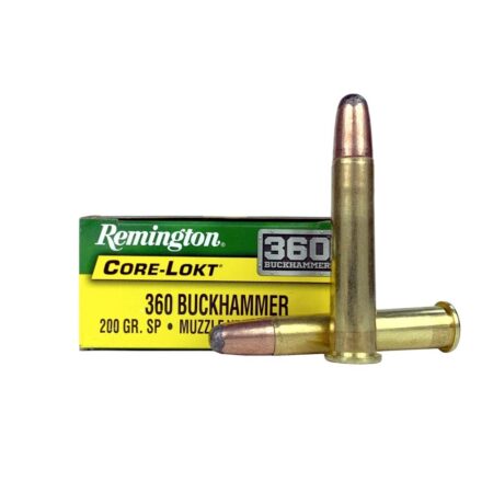Remington Core-Lokt .360 Buckhammer 200 Gr. Soft Point- Box of 20