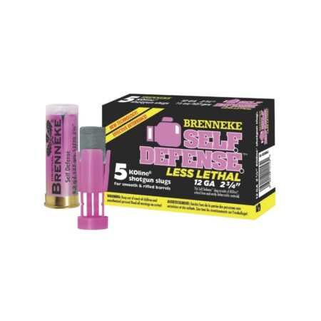 Brenneke USA Self Defense Less Lethal 12 Ga 2-3/4" 1/3 oz KOline Slug- Lead-Free- Box of 5