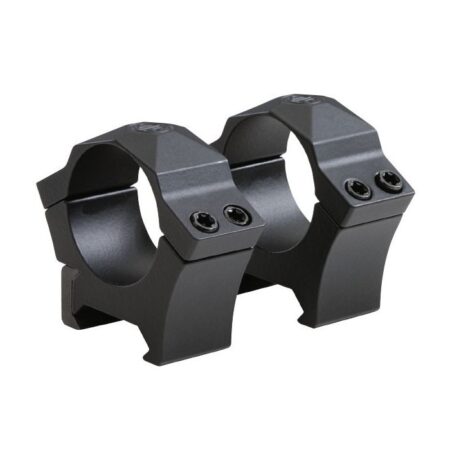 SIG SAUER ALPHA1 Hunting Scope Rings, 30mm High, Aluminum, Complete Set- Black