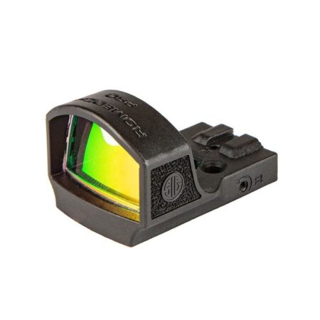 SIG SAUER ROMEO-ZERO-PRO 1x30 Premium Miniature Reflex Sight, 3 MOA Red Dot- Black
