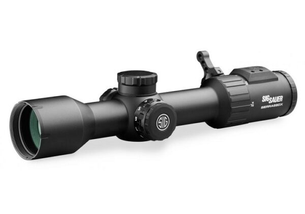 SIG SAUER SIERRA6BDX 2-12x40mm, 30mm Tube Rifle Scope, BDX-R2 Digital Reticle- Black