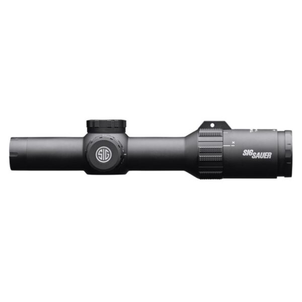 SIG SAUER TANGO4 1-4x24mm Tactical Rifle Scope 30mm Main Tube Illuminated 5.56/7.62 Horseshoe Dot Reticle- Black