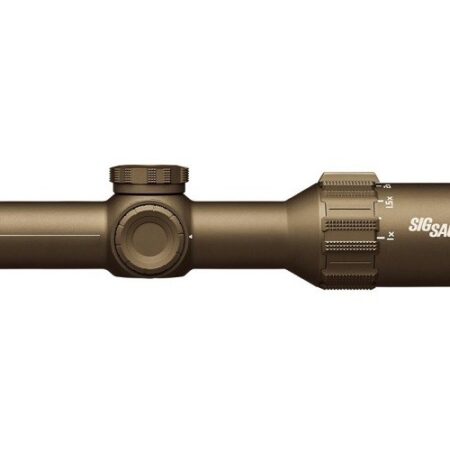 SIG SAUER TANGO6T 1-6x24mm Tactical Rifle Scope 30mm Main Tube Illuminated DWLR6 Reticle- FDE