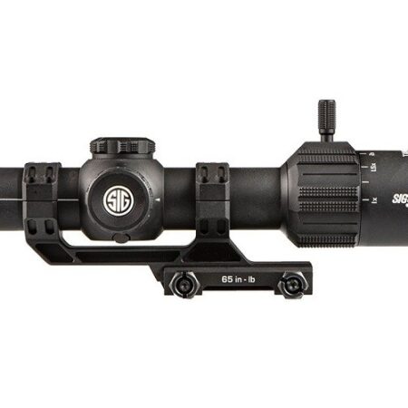 SIG SAUER TANGO-MSR 1-10x28mm Rifle Scope 34mm Main Tube MSR BDC10 Reticle, with 1.535 MSR Mount- Black