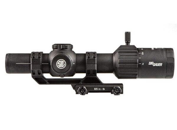 SIG SAUER TANGO-MSR 1-10x28mm Rifle Scope 34mm Main Tube MSR BDC10 Reticle, with 1.535 MSR Mount- Black