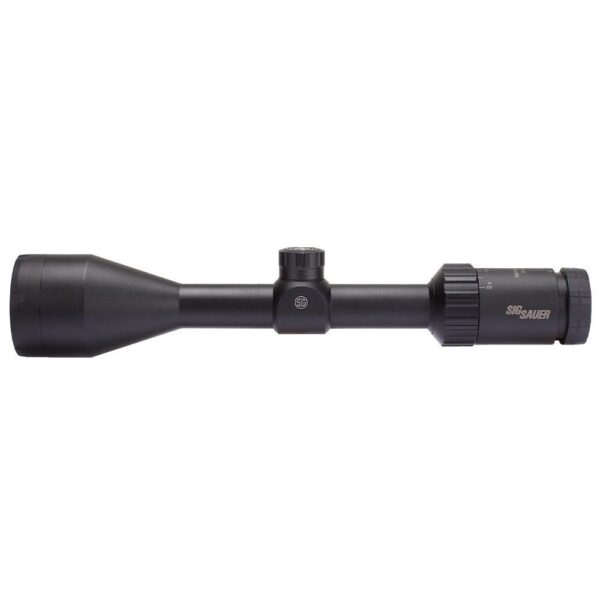 SIG SAUER WHISKEY3 3-9x50mm Hunting Rifle Scope 1" Main Tube, 0.25 MOA, QuadPlex Reticle- Black