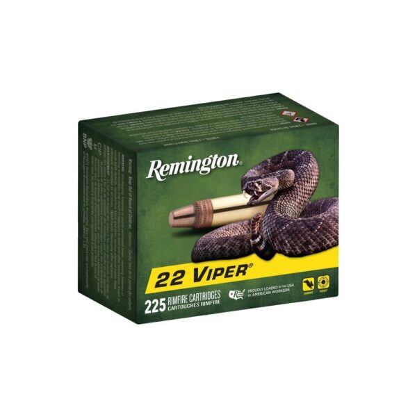 Remington Viper .22 Long Rifle 36 Gr. Copper Plated Truncated Cone Hyper Velocity - Box of 225