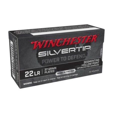 Winchester Silvertip .22 Long Rifle 37 Gr. Segmenting Hollow Point- Box of 50