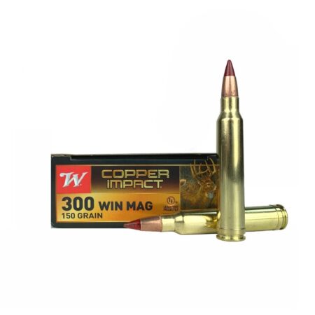 Winchester Deer Season XP Copper Impact .300 Winchester Magnum 150 Gr. Copper Extreme Point Polymer Tip- Lead-Free- Box of 20