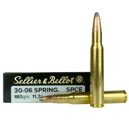 Sellier & Bellot .30-06 Springfield 180 Gr. SPCE- Box of 20